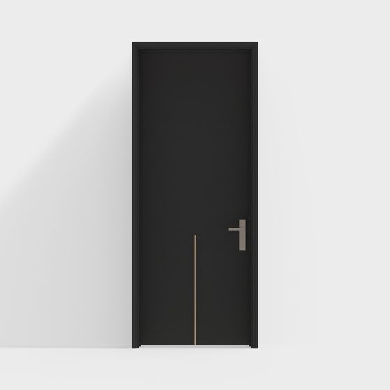 Minimalist Door 3D model