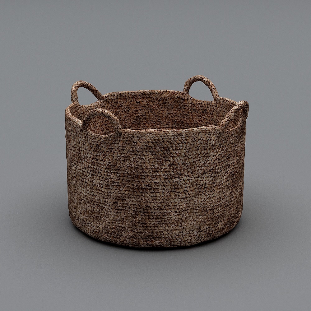 1812465-AMPM-PANIER+TRESS&Eacute;+ROND+H37+CM-+JACINTHE
