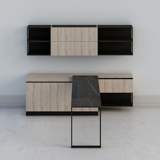 Urban Elegance Wall Unit 3D model