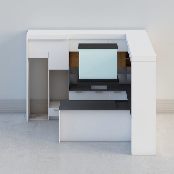 Urban Workspace 3D Model