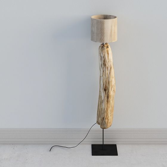 Elegant Nature-Inspired 3D Lamp Model for Contemporary Spaces
