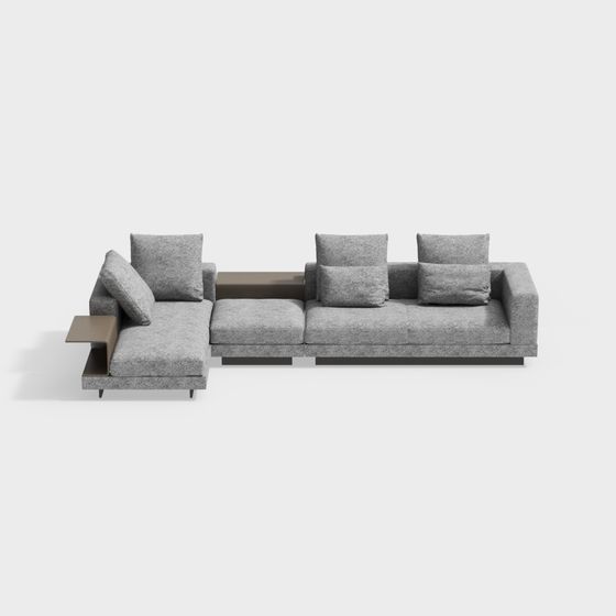 Urban Comfort Sofa 3D model for Modern Interiors