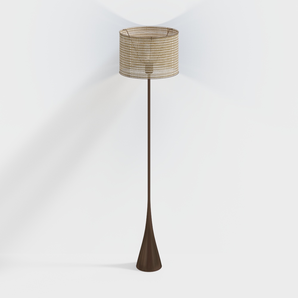 Floor lamp in the living room