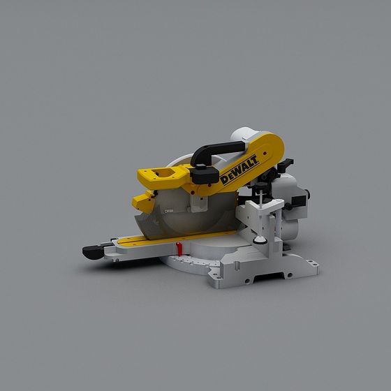 DeWalt Circular Saw 3D Model