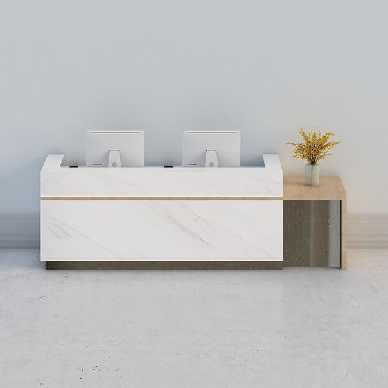Urban Reception Desk 3D model