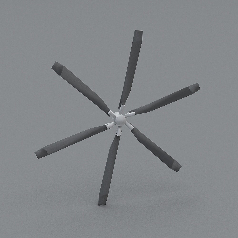 Industrial Fan 3D model