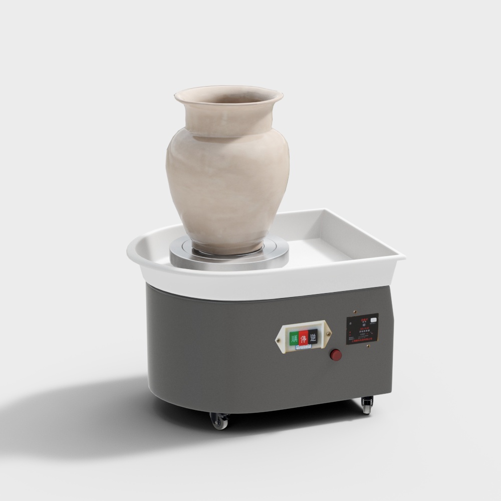 Ceramic drawing machine