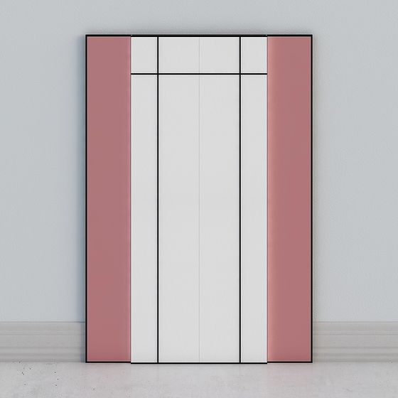 Minimalist Door 3D model