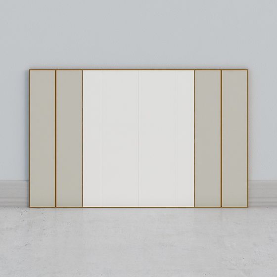 Elegant Minimalist Low-Polygon 3D model