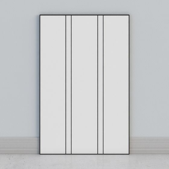 Minimalist Door 3D model for Modern Spaces
