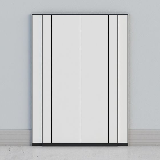 Minimalist Door 3D model