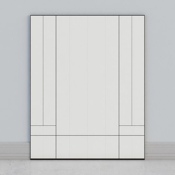 Minimalist Door 3D model