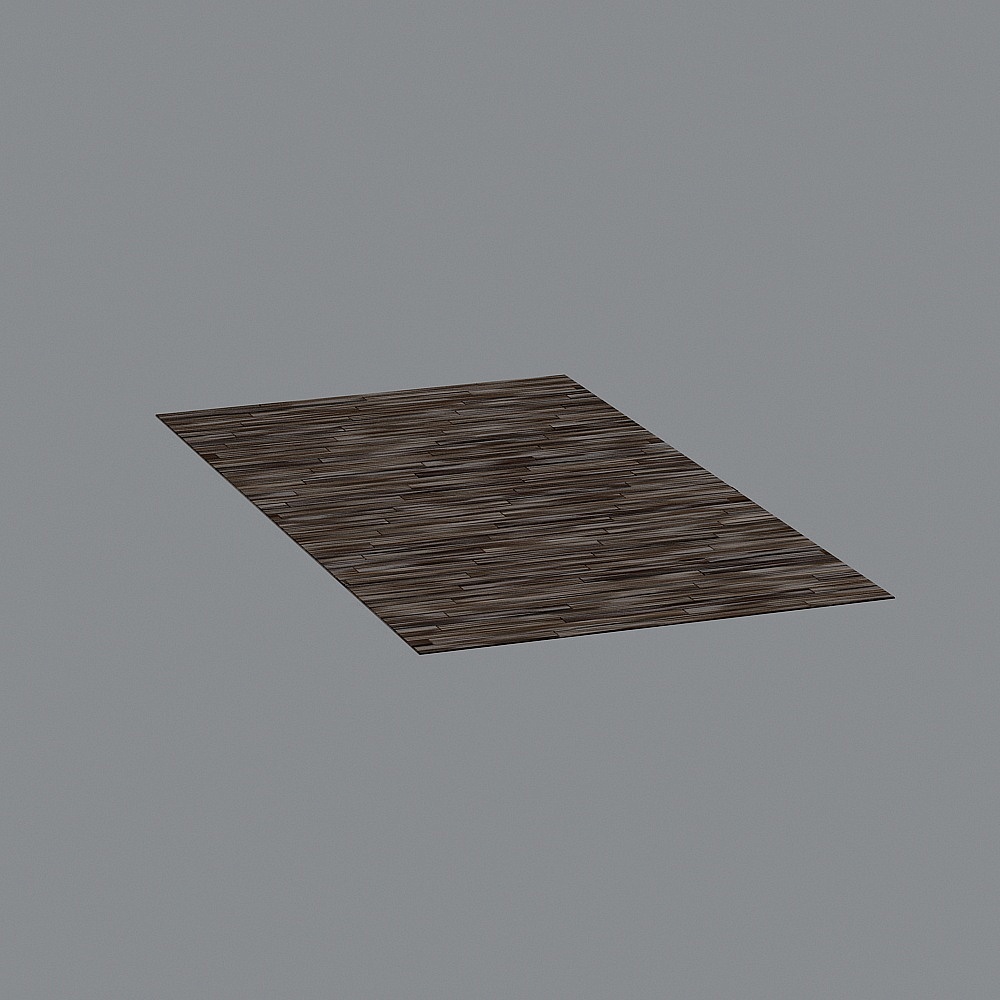 Wood Plank Floor 3D Model