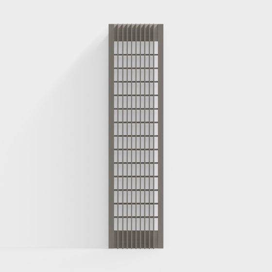 City Window Low-Poly 3D model