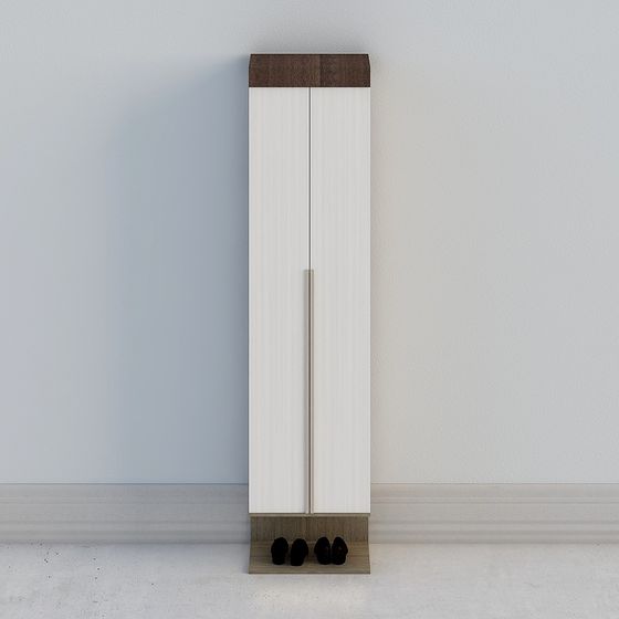 Modern Minimalist Shoe Cabinet 3D model