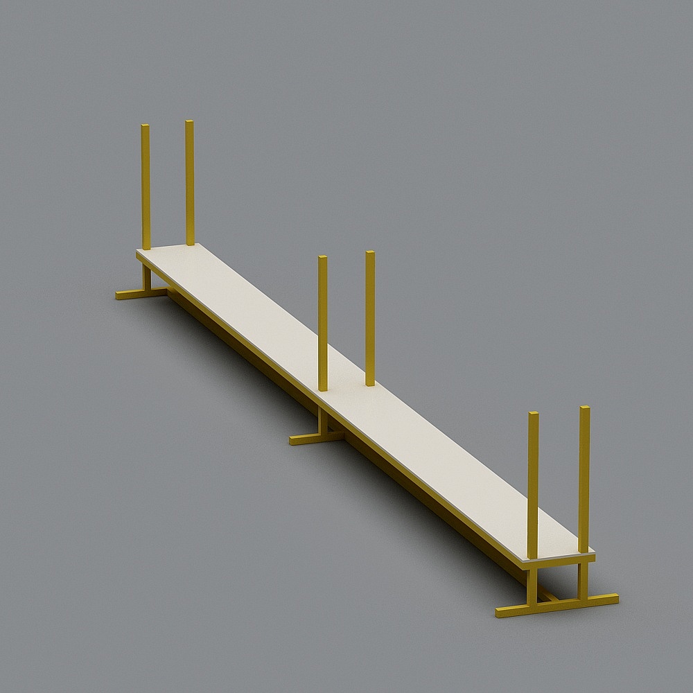 RACK COLGANTE SENCILLO LADO DEL BA&Ntilde;O