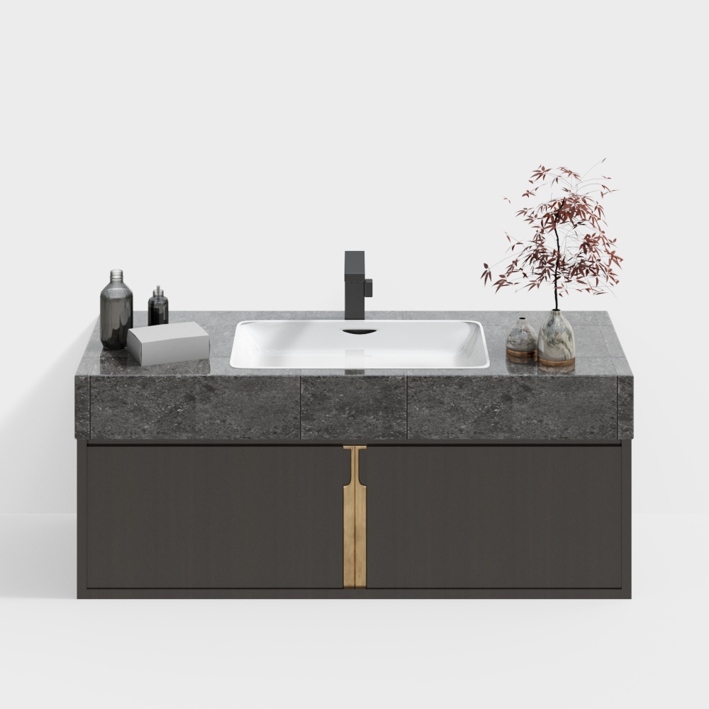 Gabinete de baño combinado-gabinete de baño