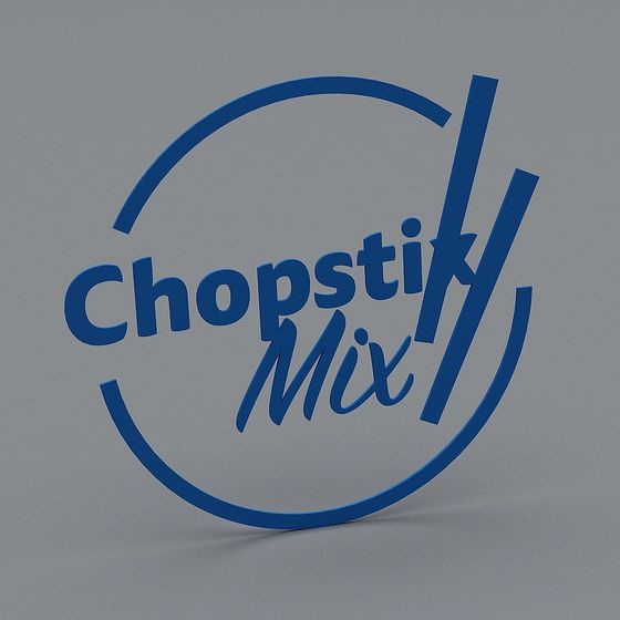 Chopstick Mix 3D model