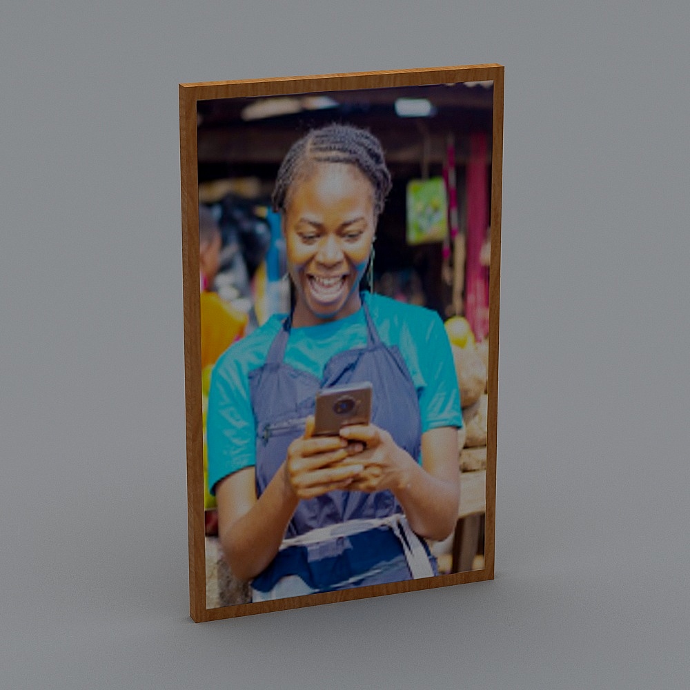 Market Laughter 3D model