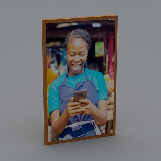 Market Laughter 3D model