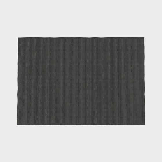 Elegant Low-Polygon Carpet 3D Model