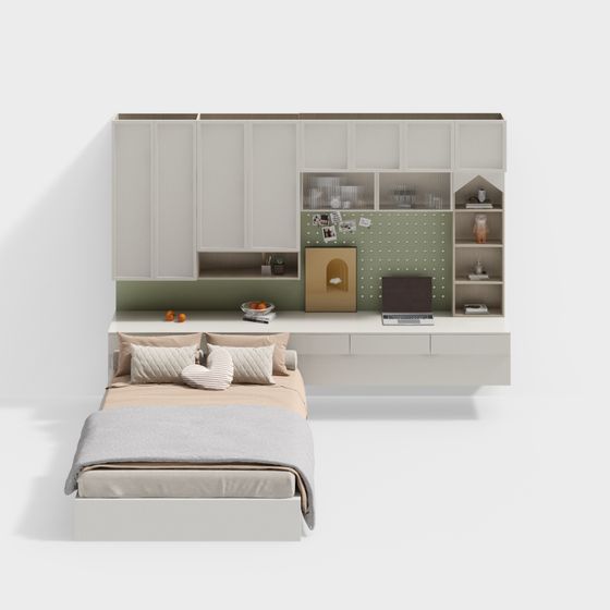 City Nest 3D Model for Modern Minimalism