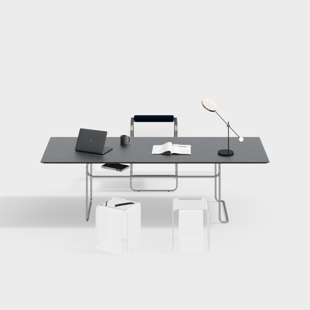 Combinazione Scrivania e Sedia Moderna