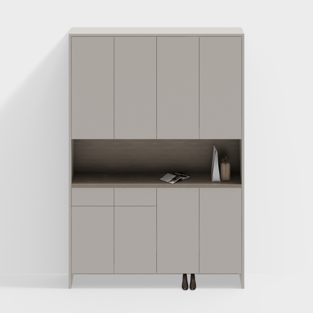 モダンシューキャビネット