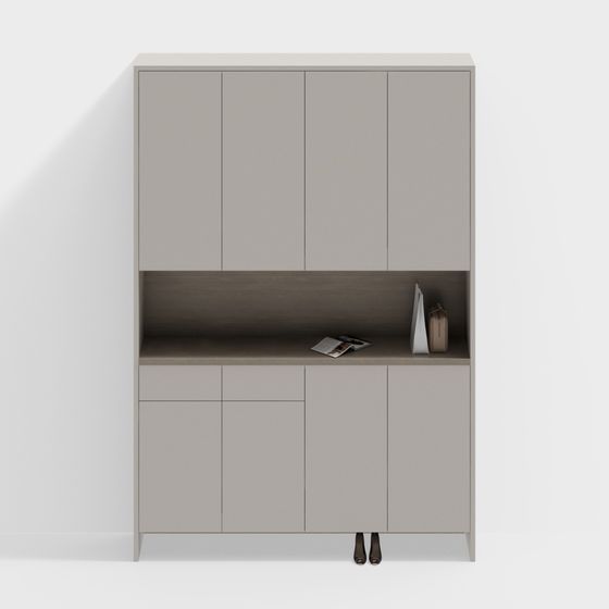 モダンシューキャビネット