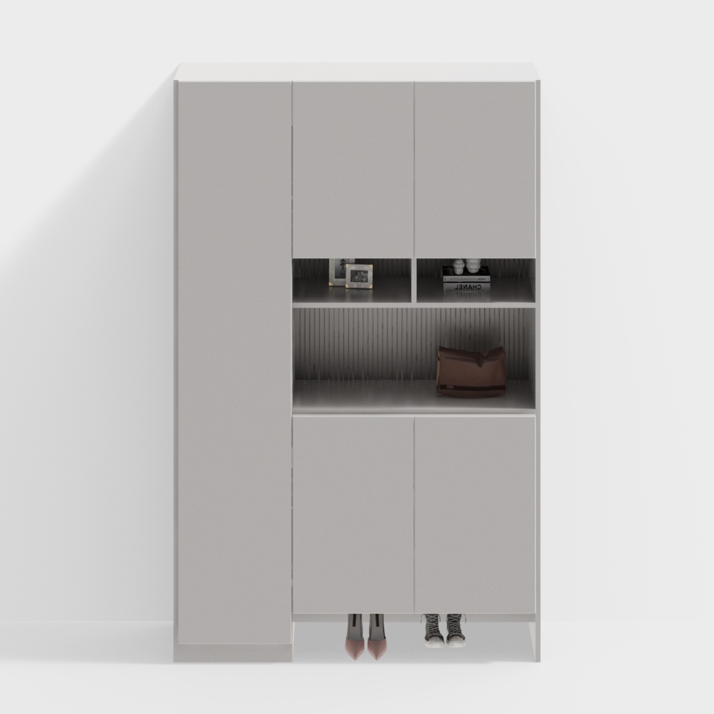 현대적인 신발장