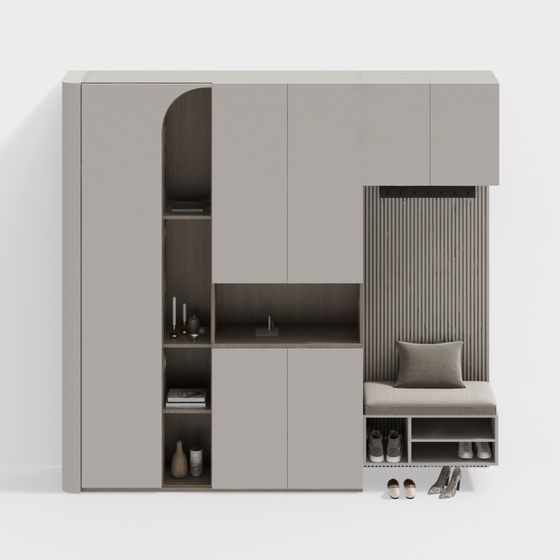 Urban Storage Cabinet 3D model