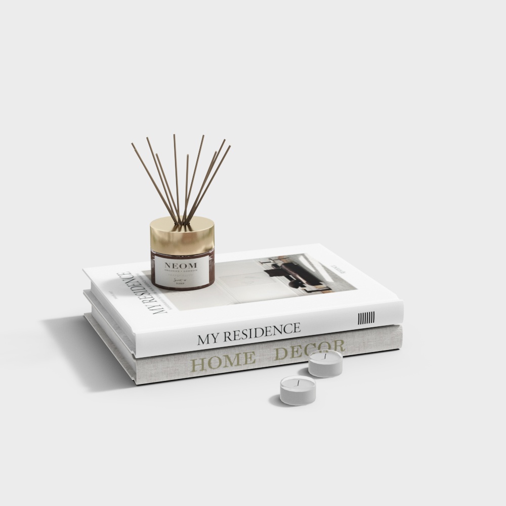 Combinaison d'ornements de livres modernes