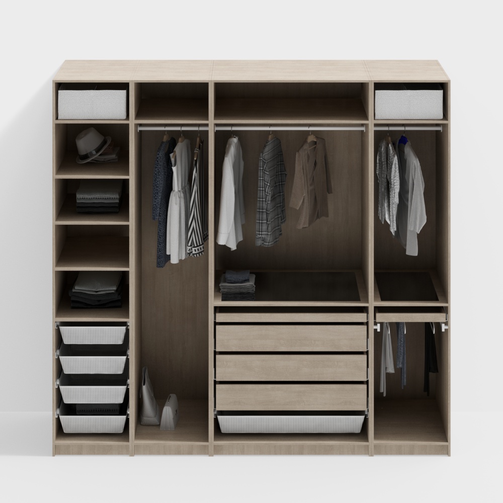 Modern wardrobe