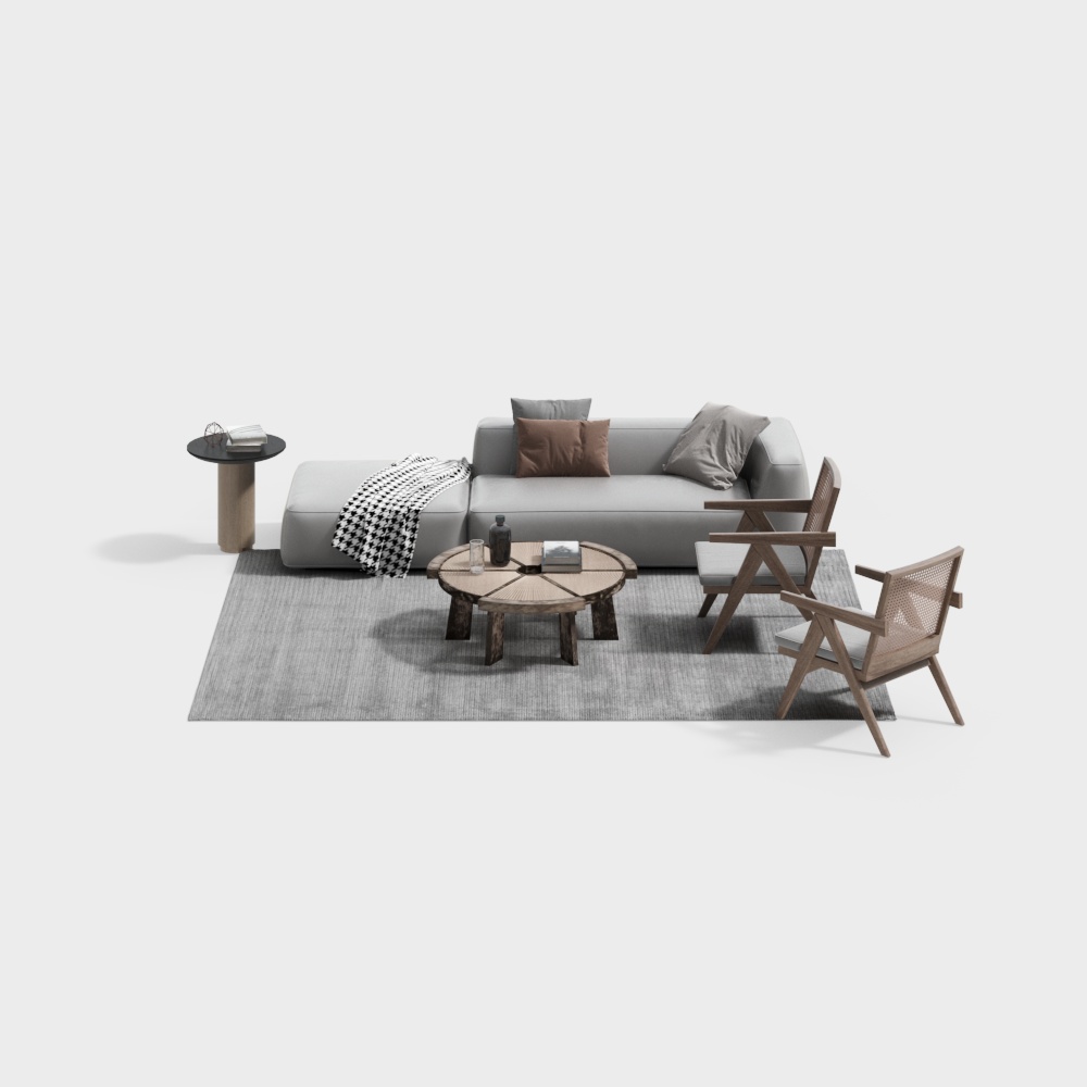 와비사비 식당 소파 세트