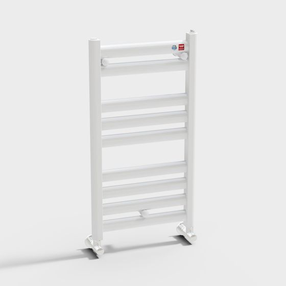 Efficient Heater Towel Rail 3D Model for Bathrooms