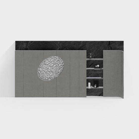 City Window 3D Model for Modern Interiors