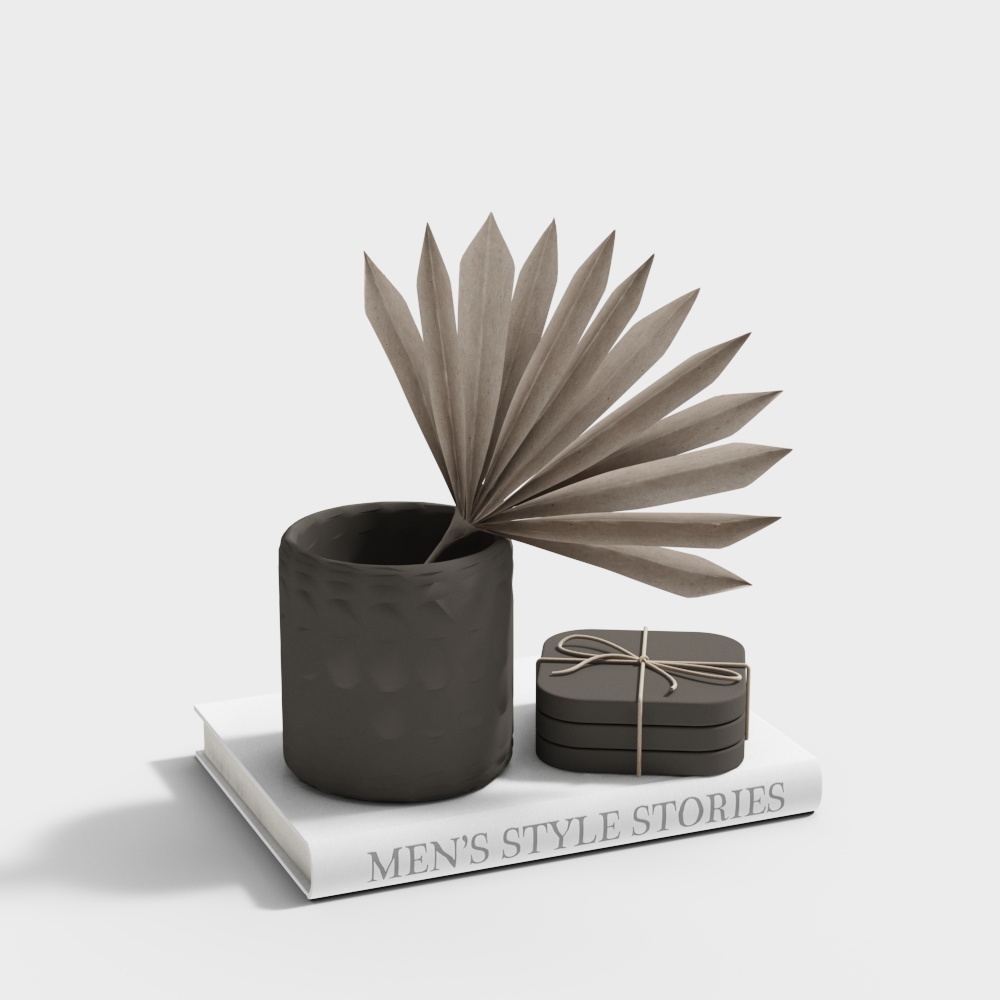 Stylish Urban Greenery 3D model for Contemporary Interiors