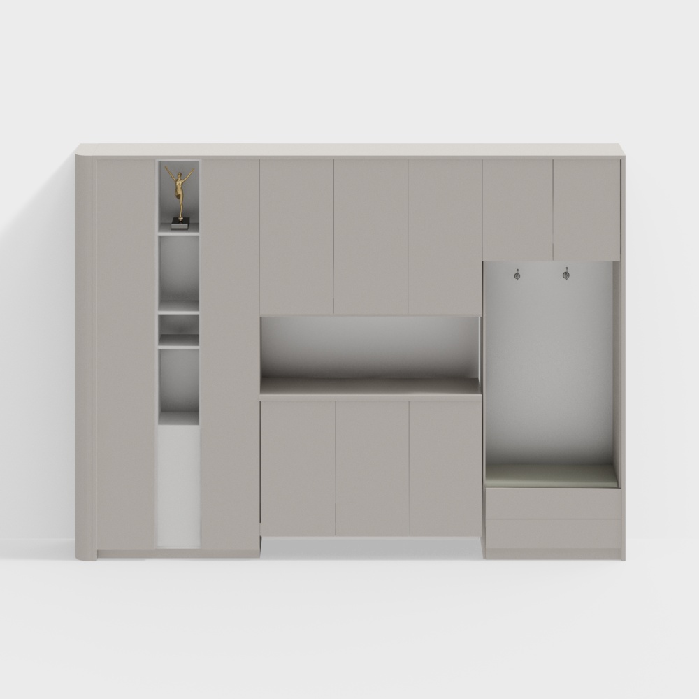 Urban Storage Cabinet 3D model
