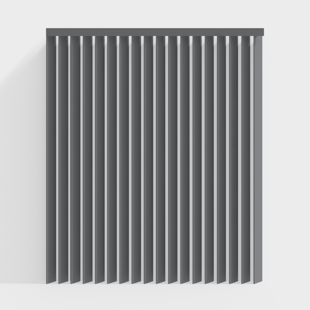 Modern vertical blinds