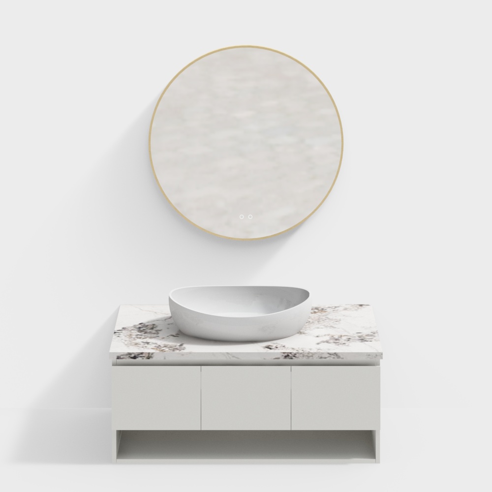 Gabinete de baño combinado-gabinete de baño