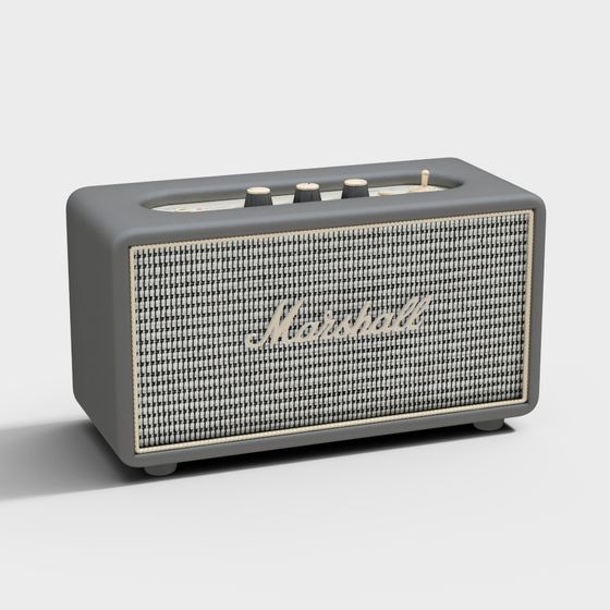 Vintage Modern Marshall Speaker 3D model
