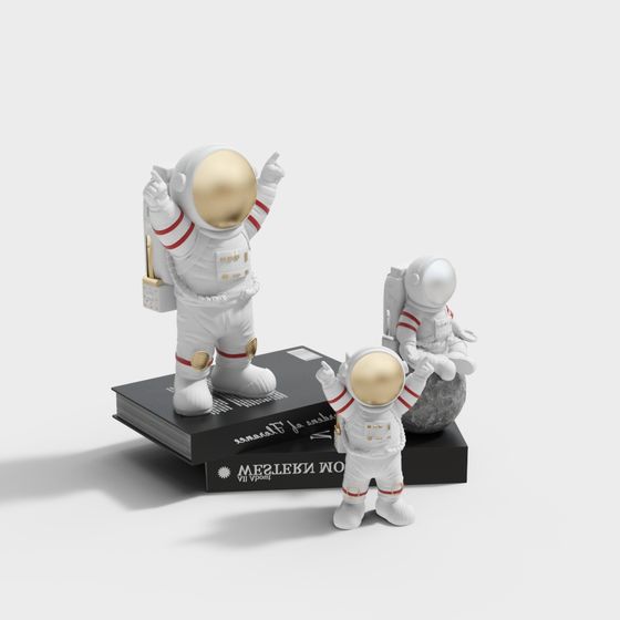 Cosmic Explorers 3D Model