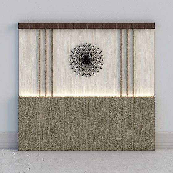 Stylish Wall Art Decor 3D Model for Modern Spaces