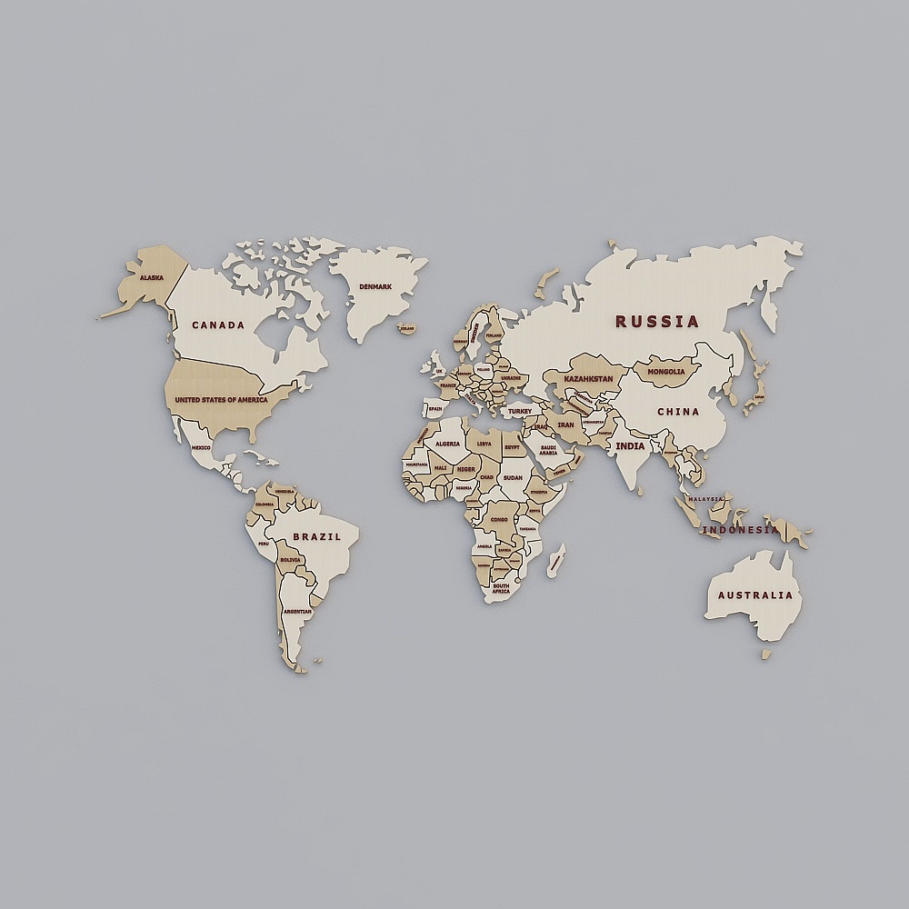 world map