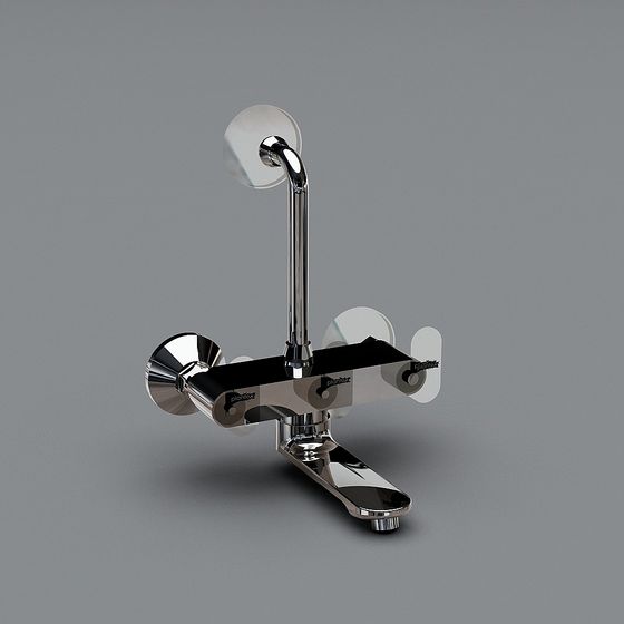 Urban Window Low Poly 3D model