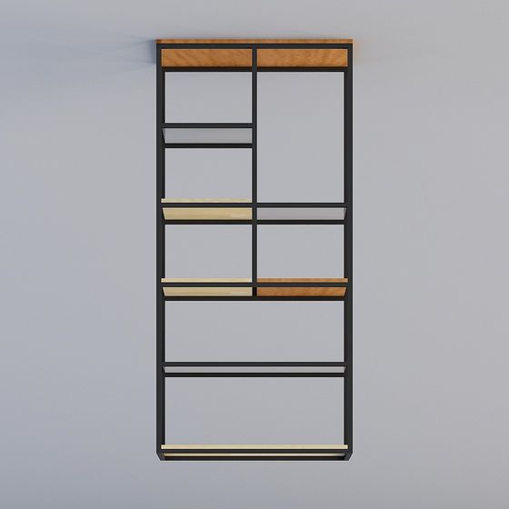 Urban Elegance Bookshelf 3D model