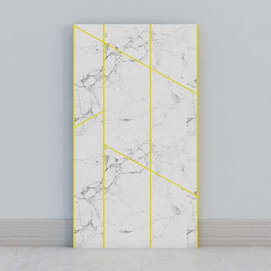 Unique Geometric Marble Texture 3D model