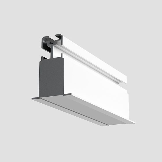 Gray Angle Line 3D Model