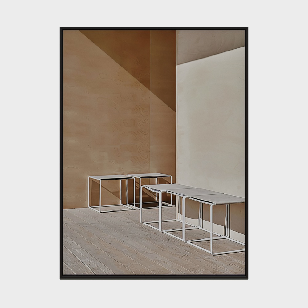 ドラゴンクラフトマンジュエリー - 北欧モダンミニマリストコレクション - 長方形装飾画 - 350