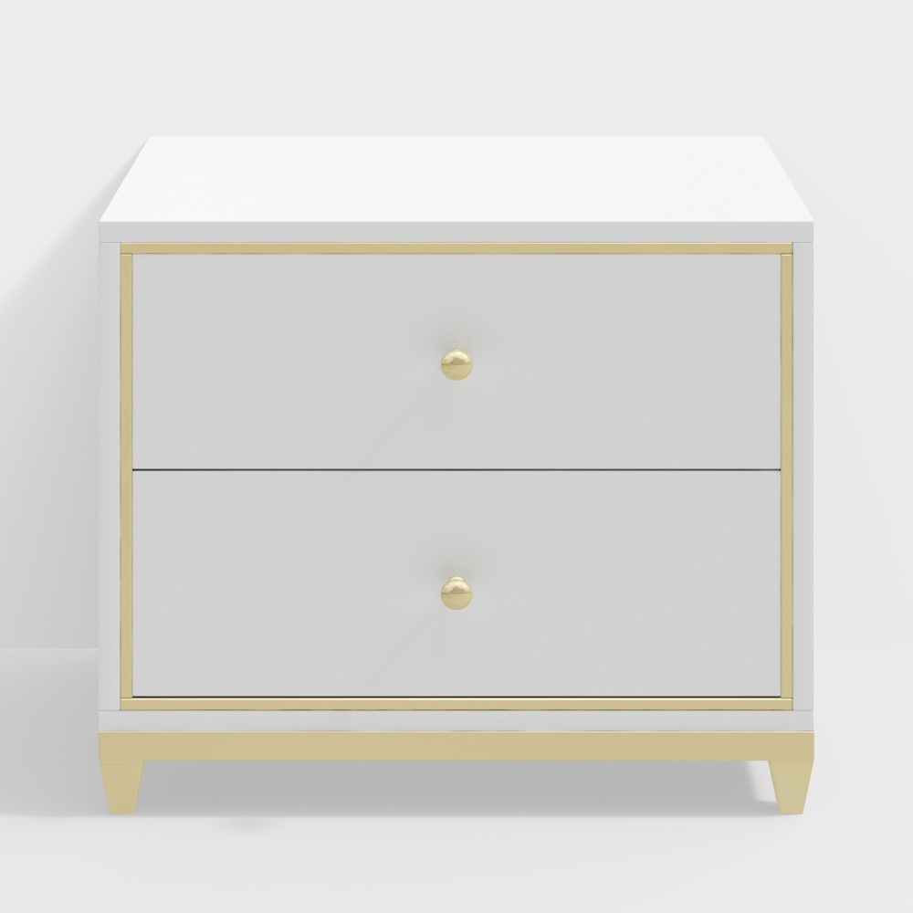 Luxe Nightstand 3D model